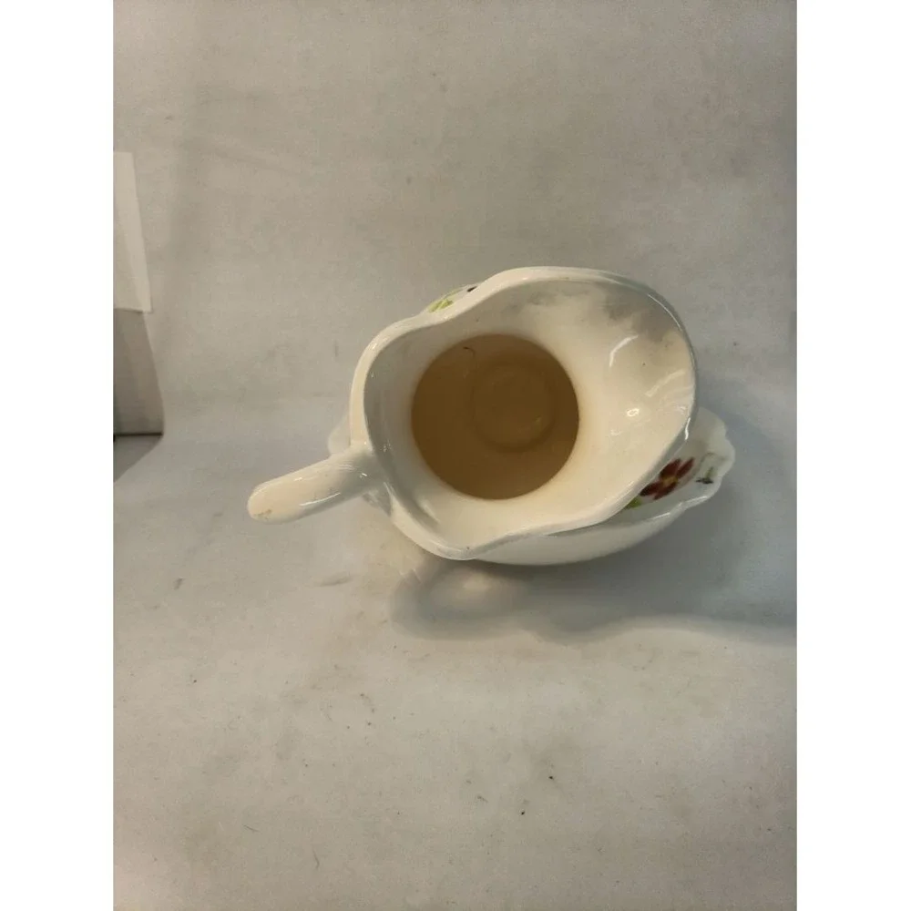 UNBRANDED Pitcher Basin‎ Set Adult Small White Excellent Ceramic Floral Decor